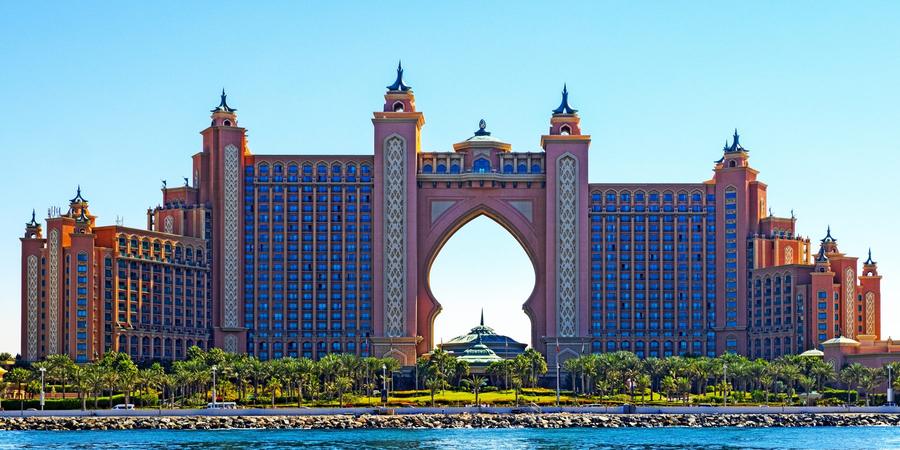Atlantis The Palm at the crown of Palm Jumeirah